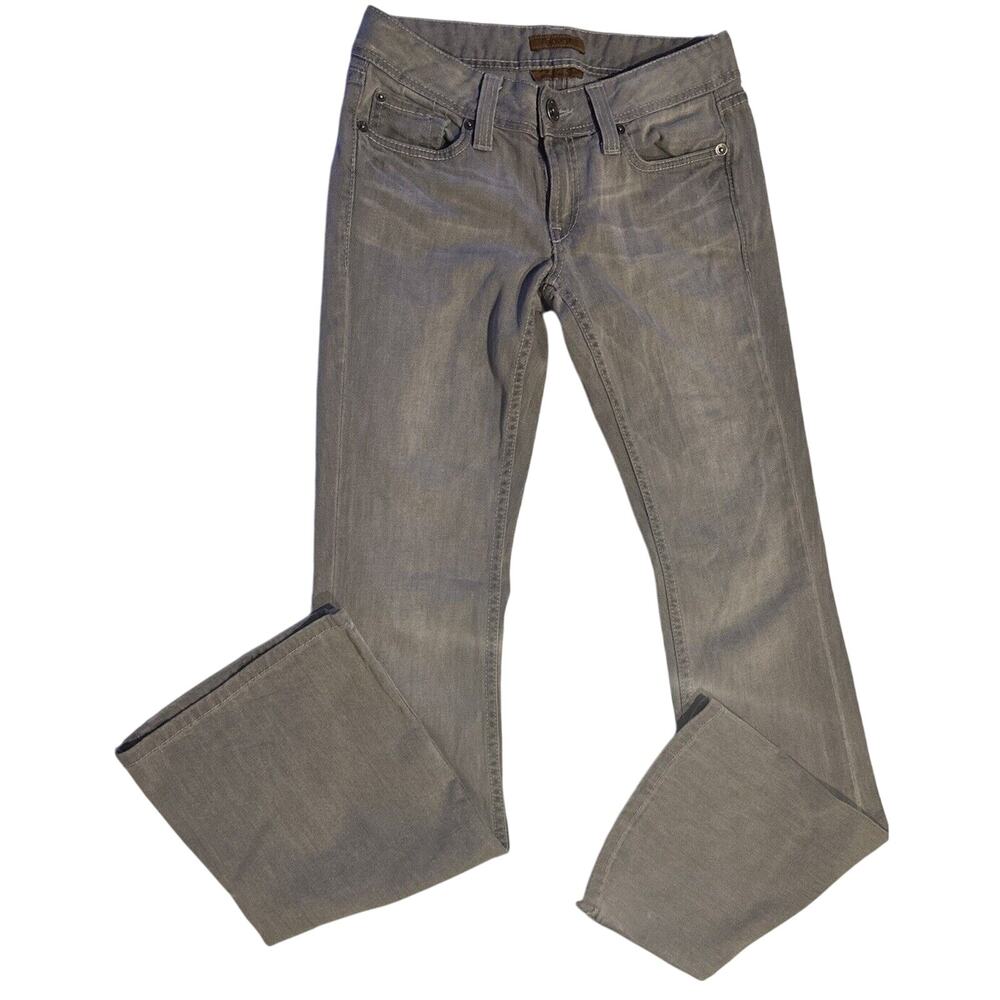 Arden B Women’s Boot Cut Wash Denim Jeans Gray Size 27 country western casual